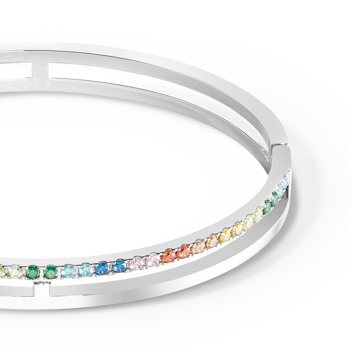 Eternal Unity Bangle silver-multicolour