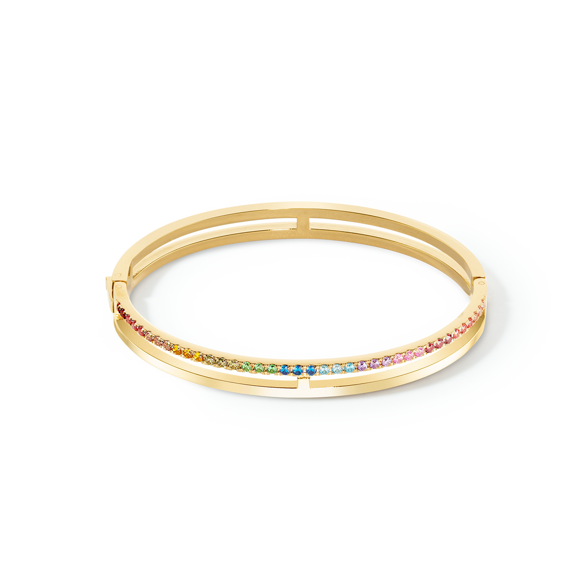 Eternal Unity bangle gold-rainbow