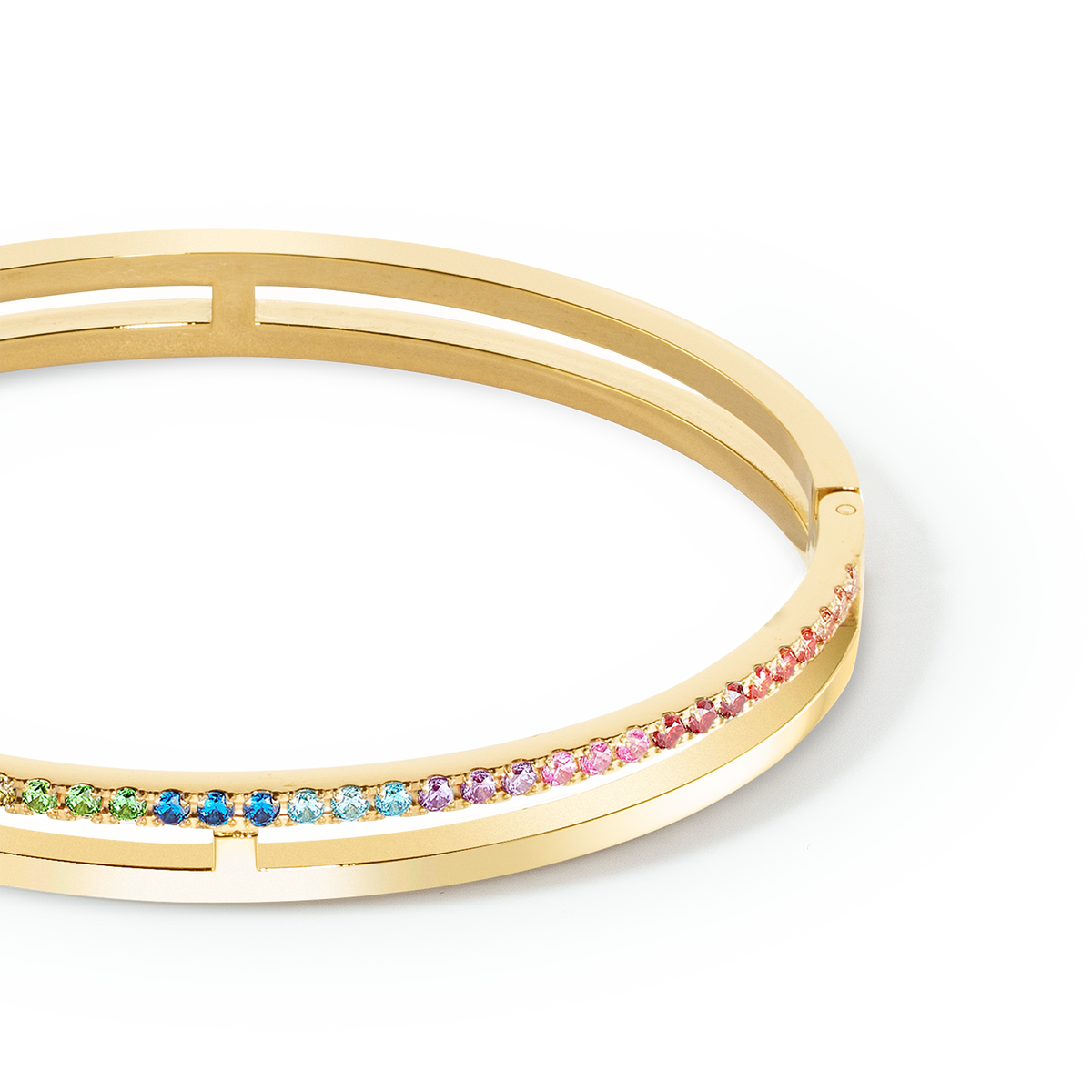 Eternal Unity bangle gold-rainbow