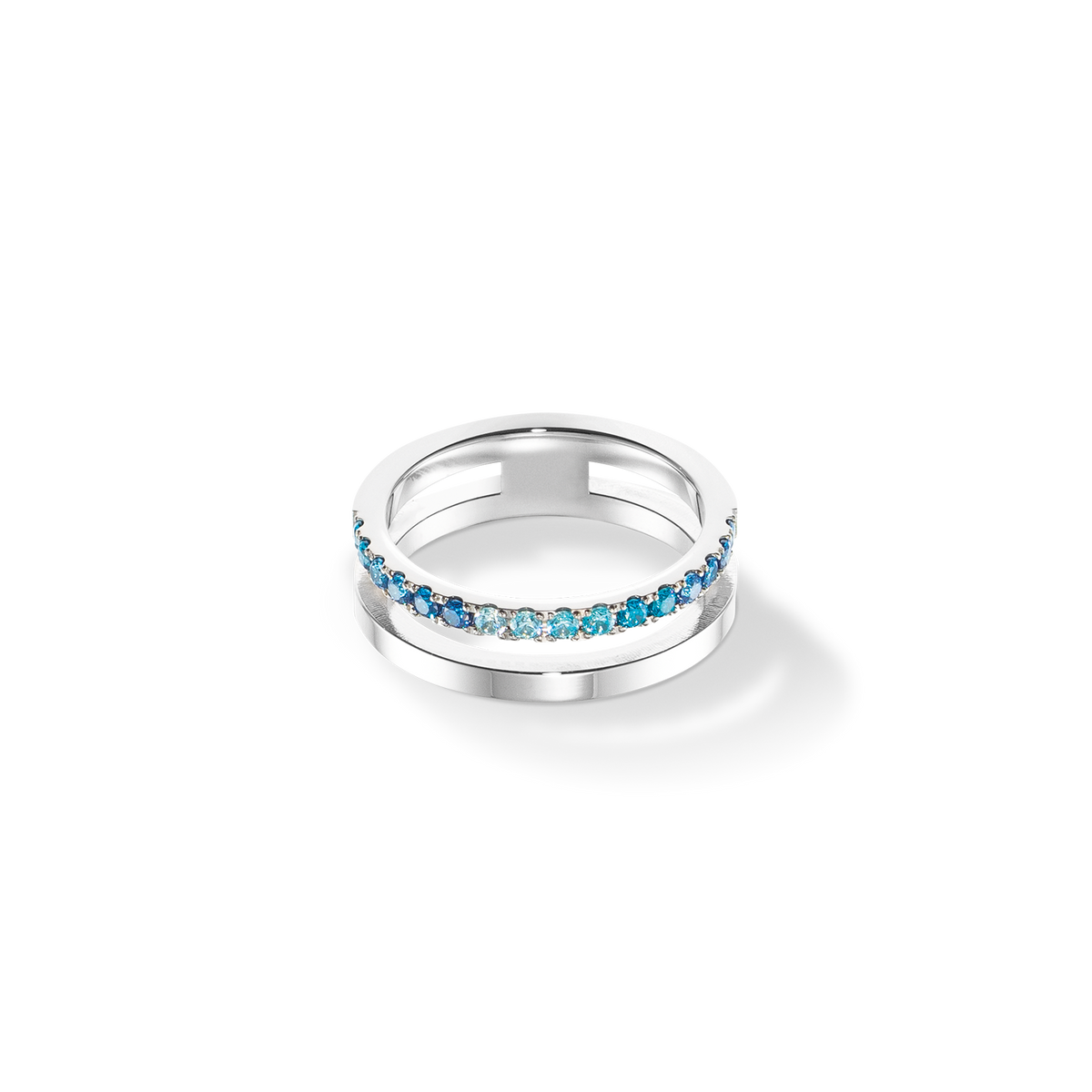 Eternal Unity Bague argent-bleu