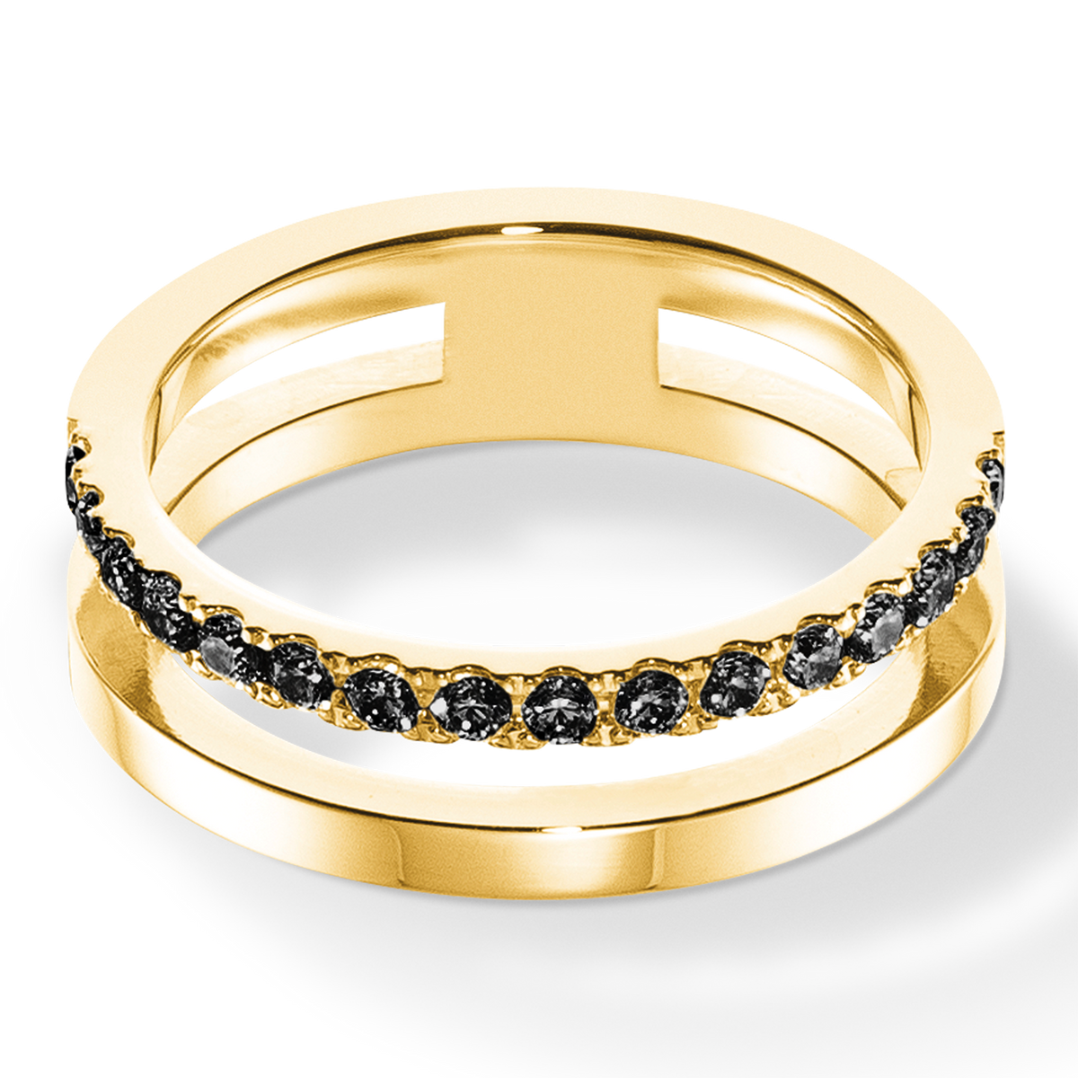 Eternal Unity Ring gold-black