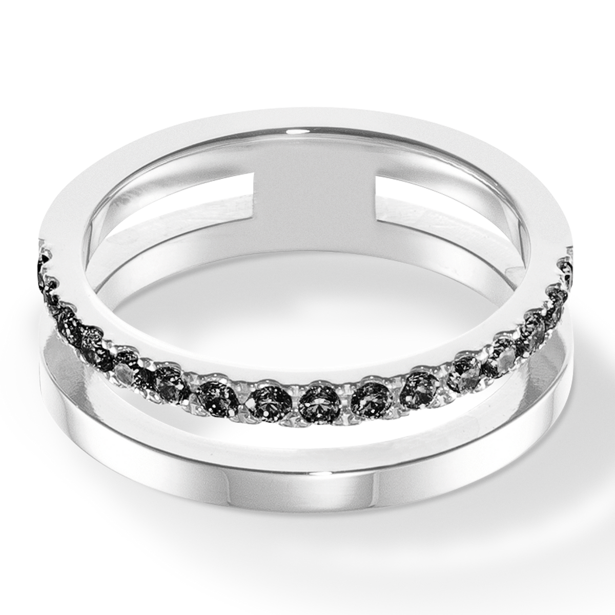 Eternal Unity Ring silver-black