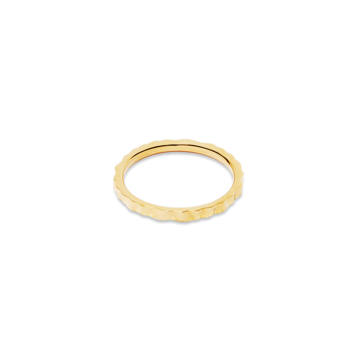 Ring Slim Wave Gold