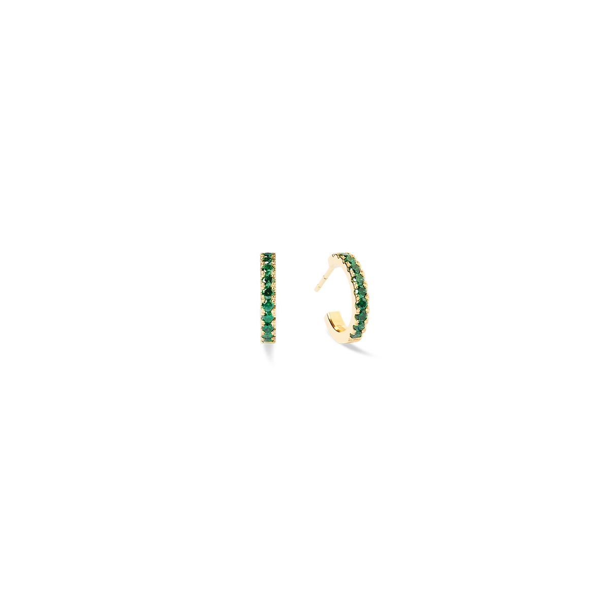 Eternal Love Hoop mini gold-green