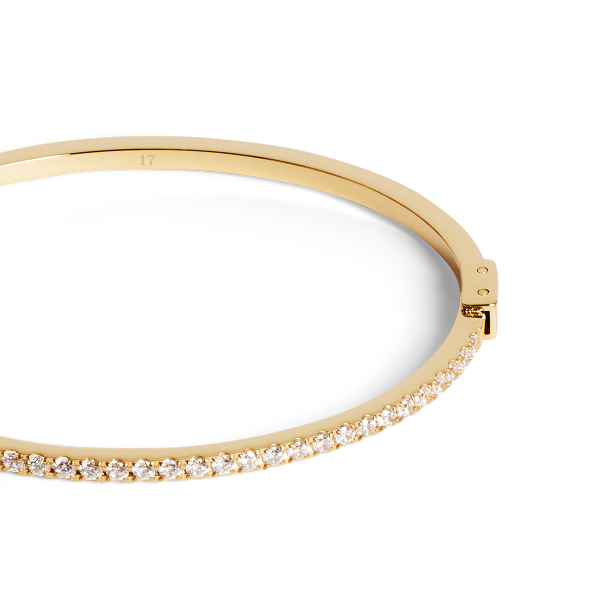Eternal Love bangle gold-crystal