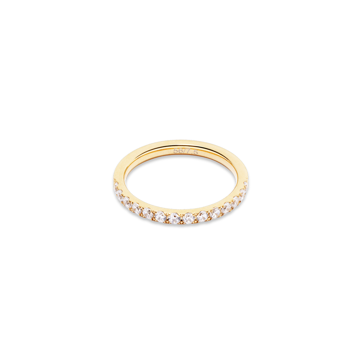 Eternal Love ring gold-crystal