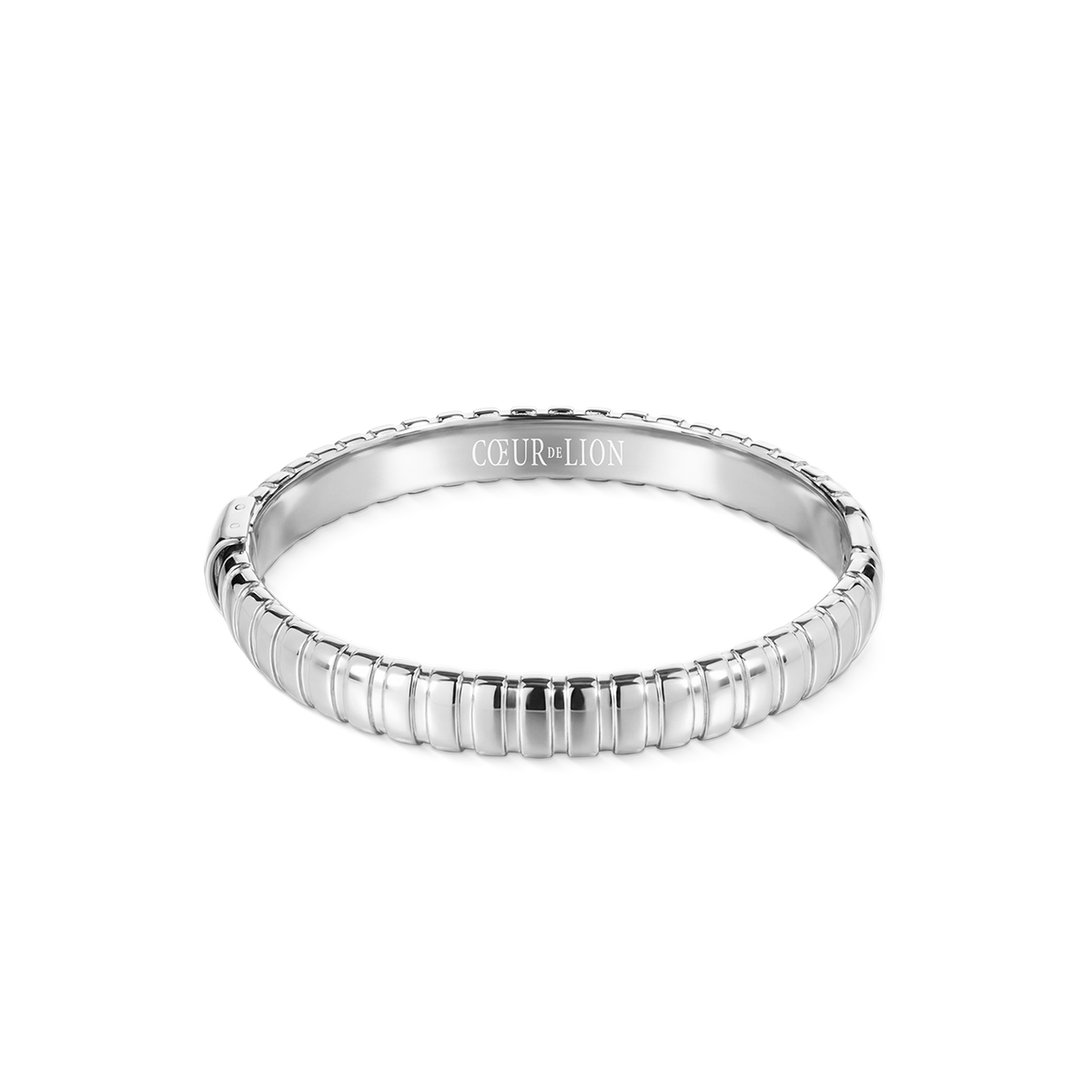 Structure Bangle Silver
