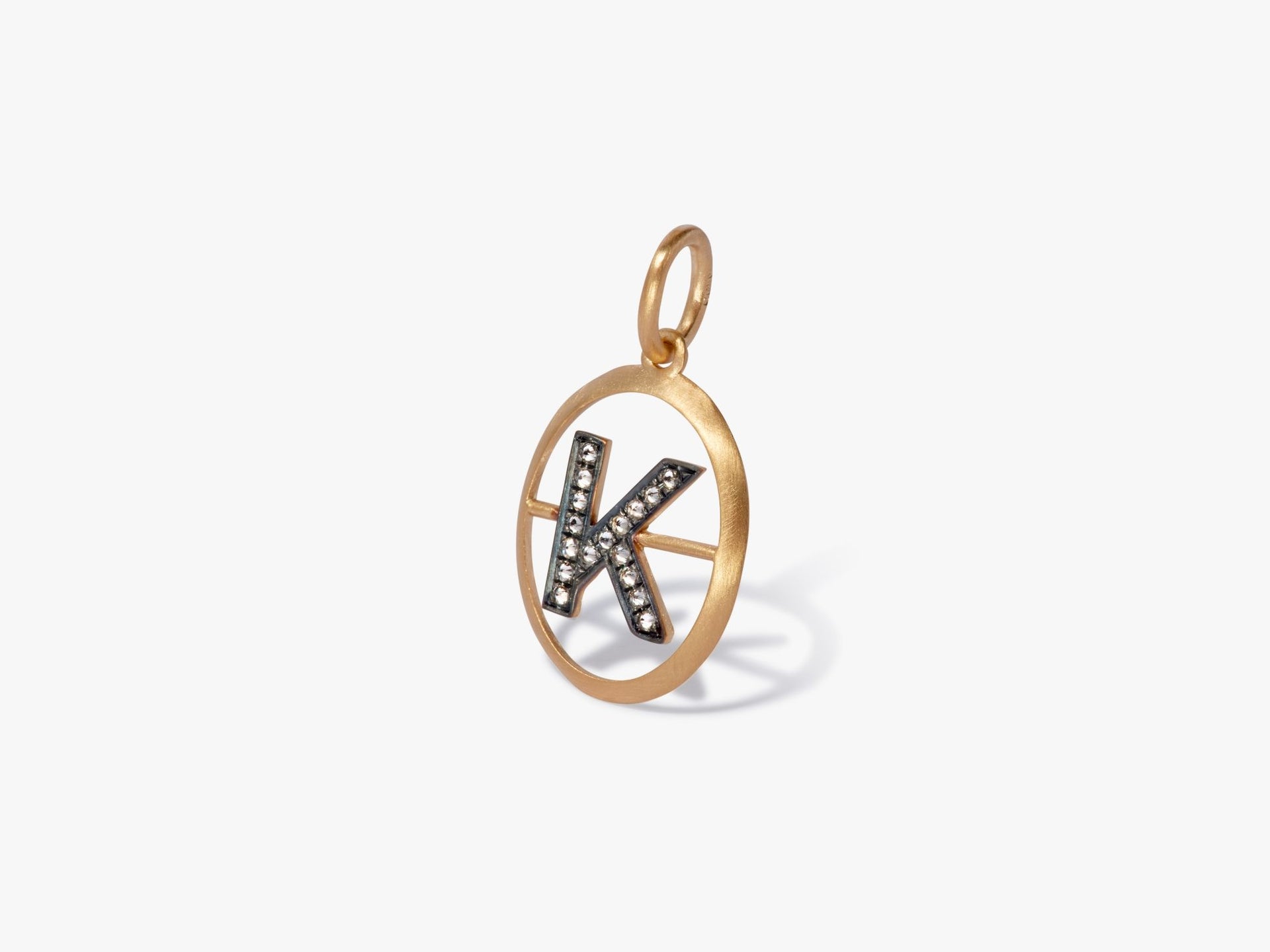 Initials K Pendant