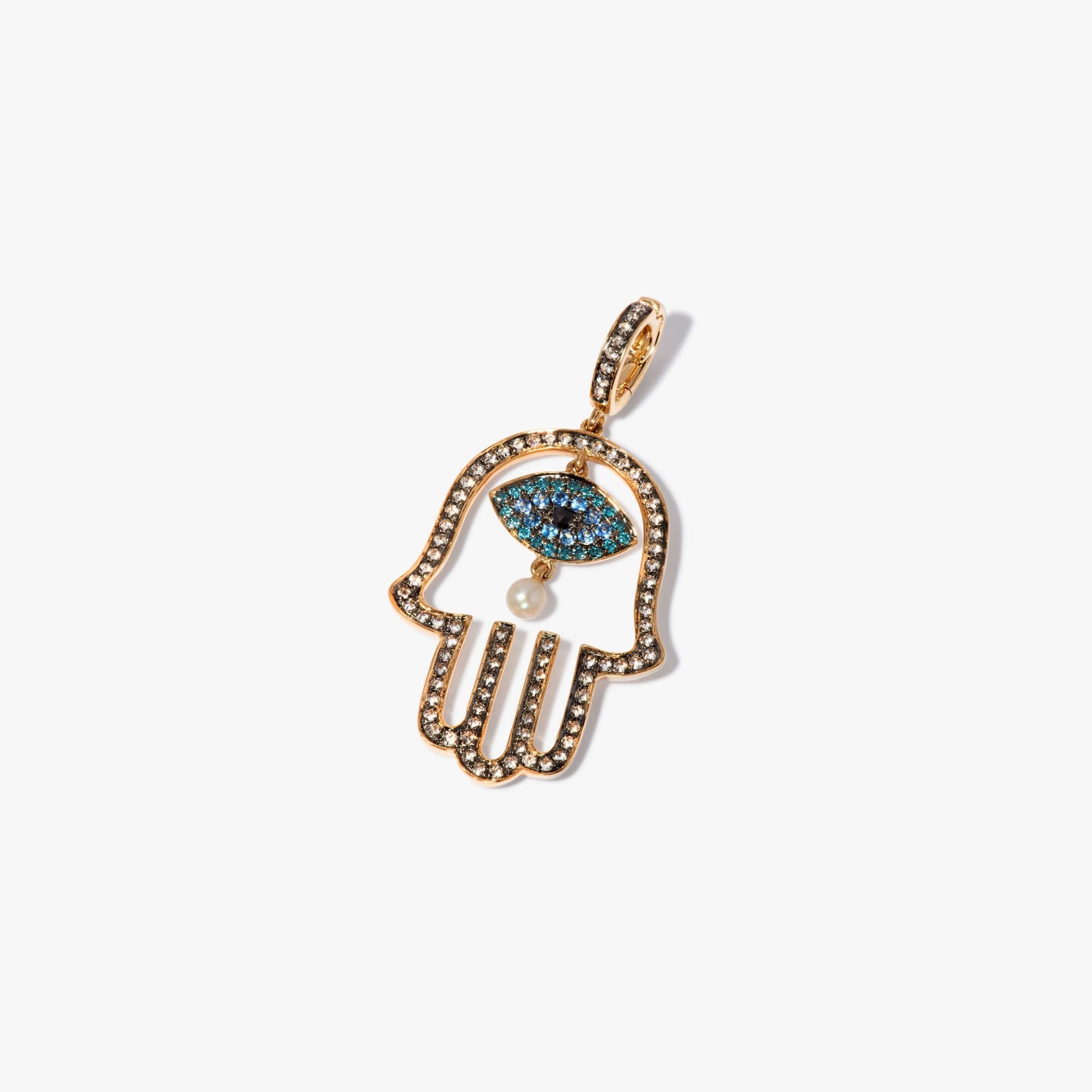 Mythology Hand of Fatima Charm Pendant