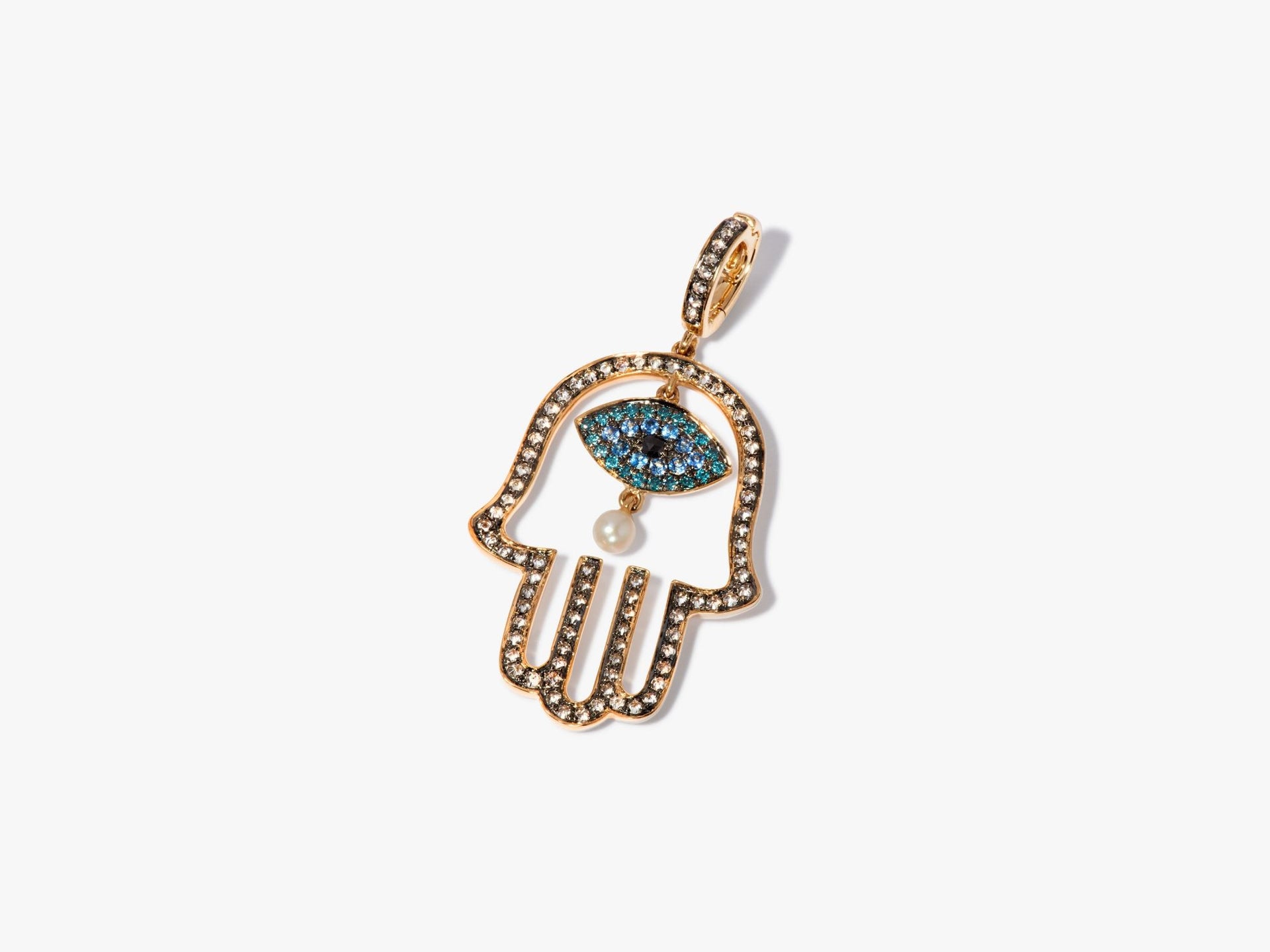 Mythology Hand of Fatima Charm Pendant