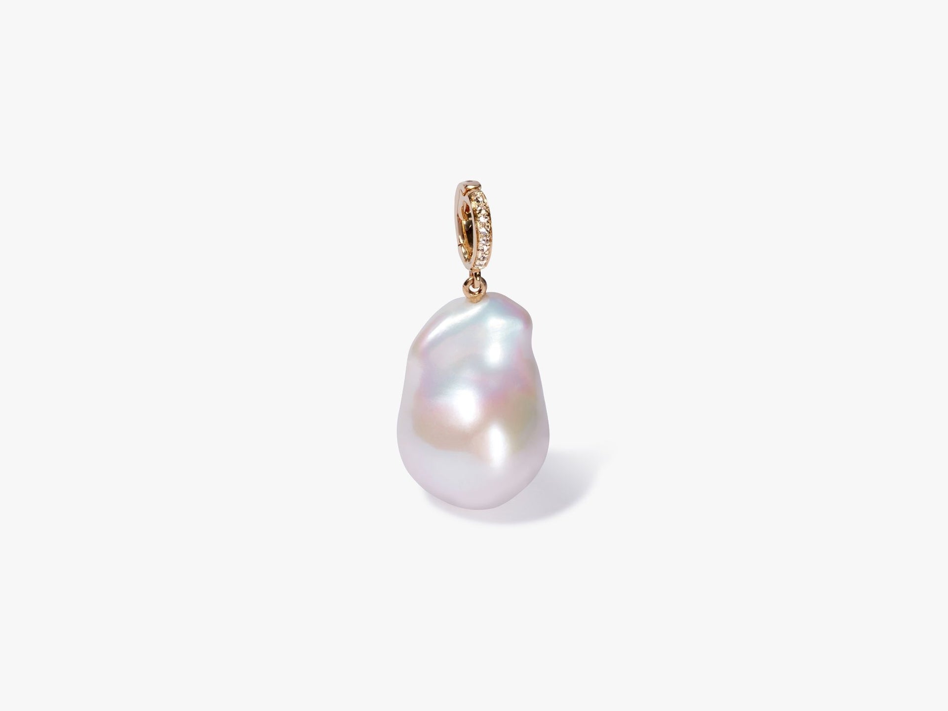Baroque Pearl Charm Pendant