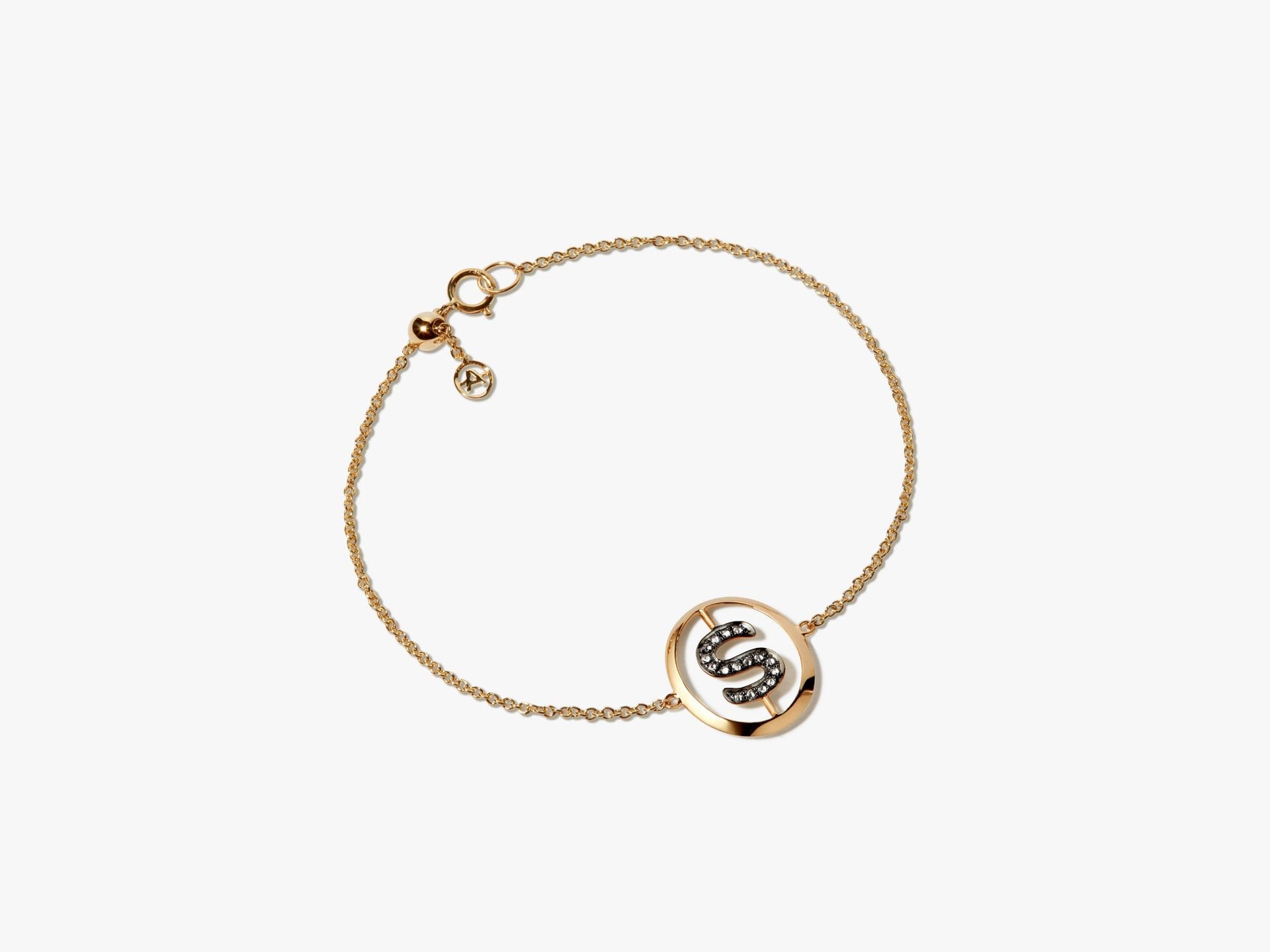 Initials S Bracelet