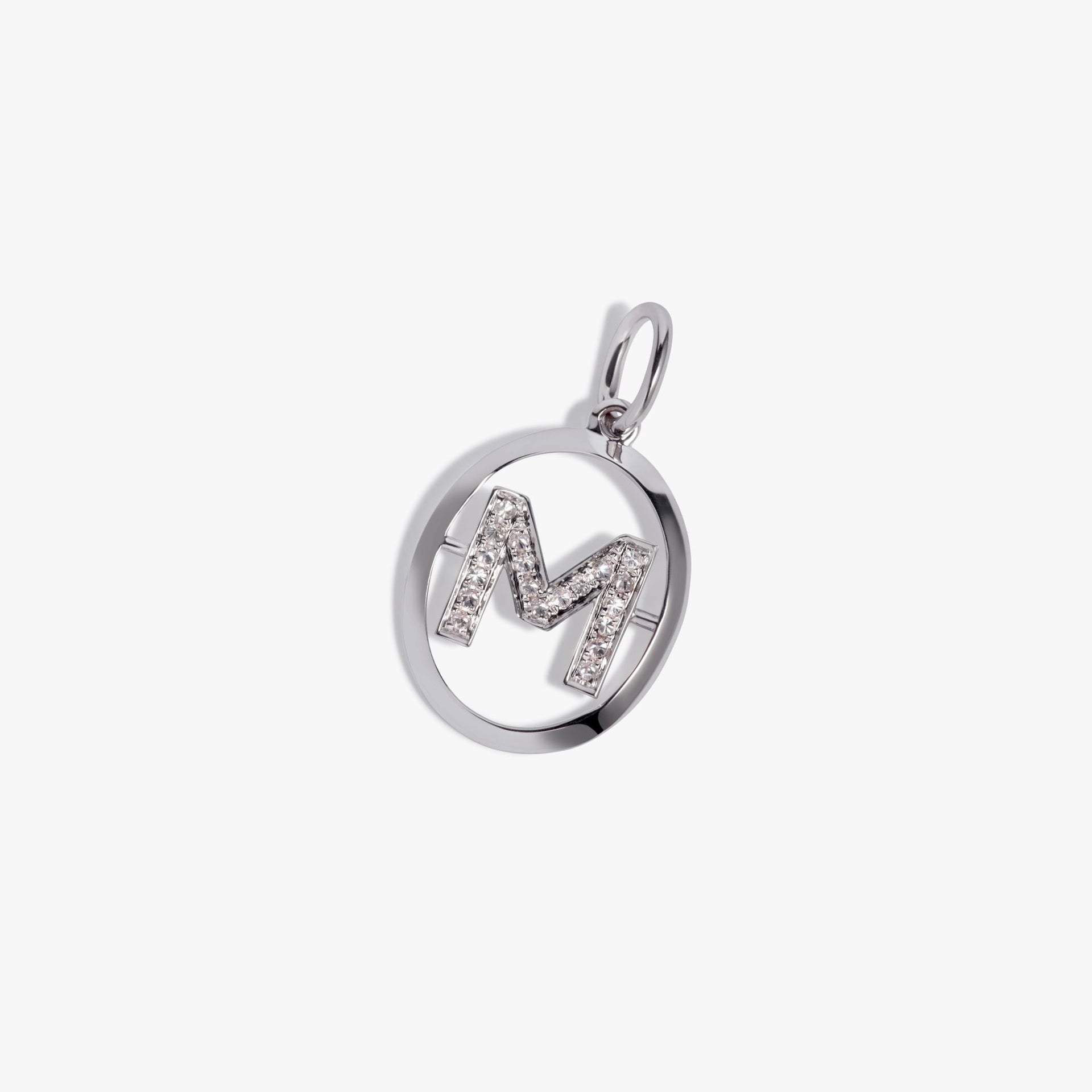 Initials M Pendant