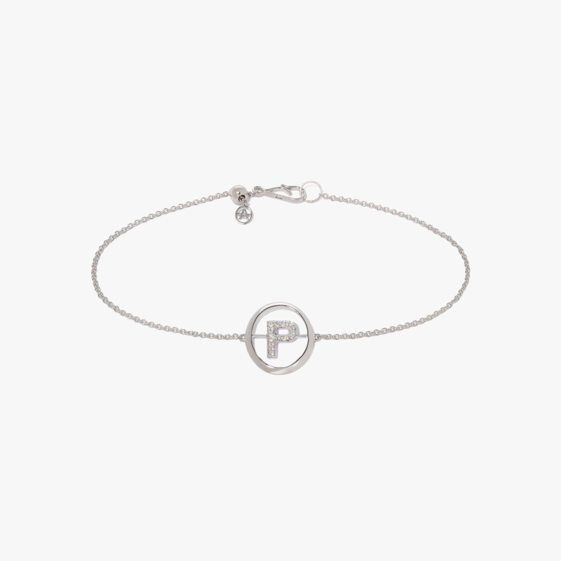 Initials P Bracelet