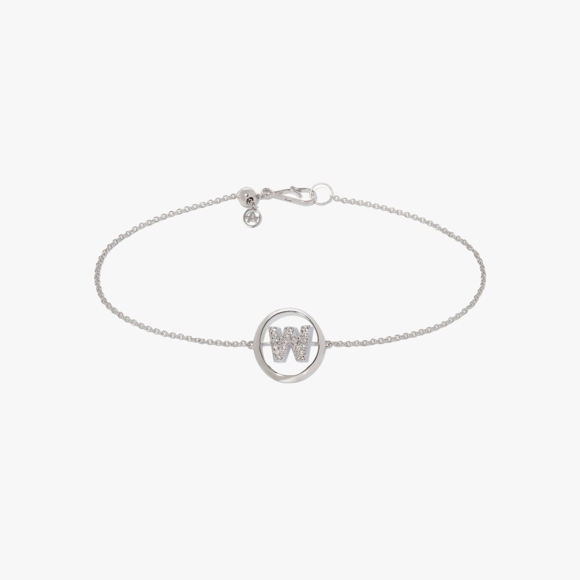 Initials W Bracelet