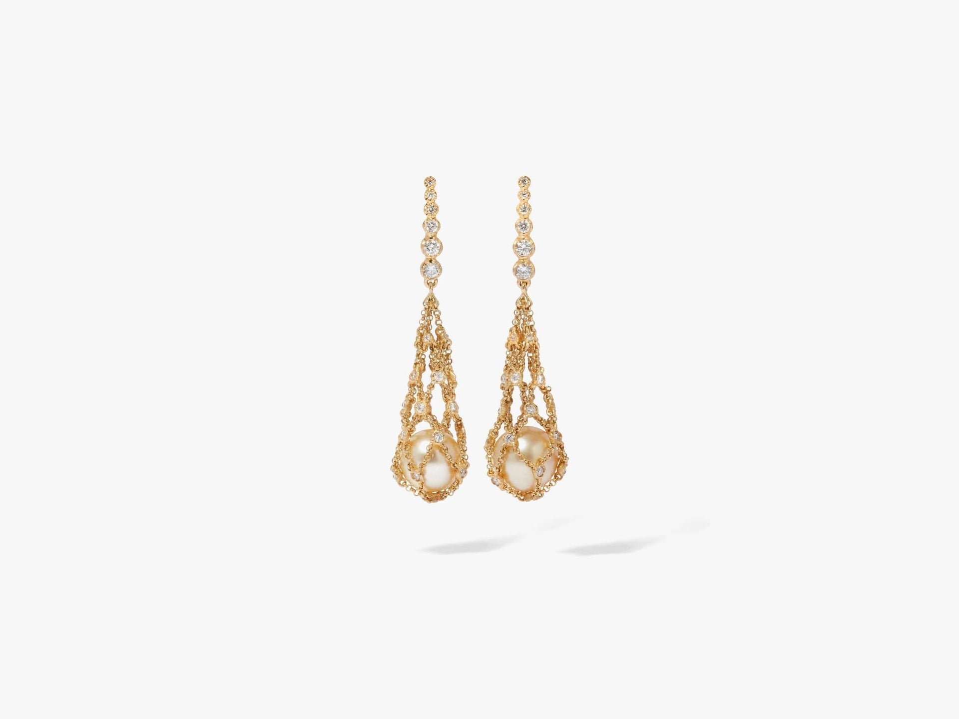 Lattice Net Earrings