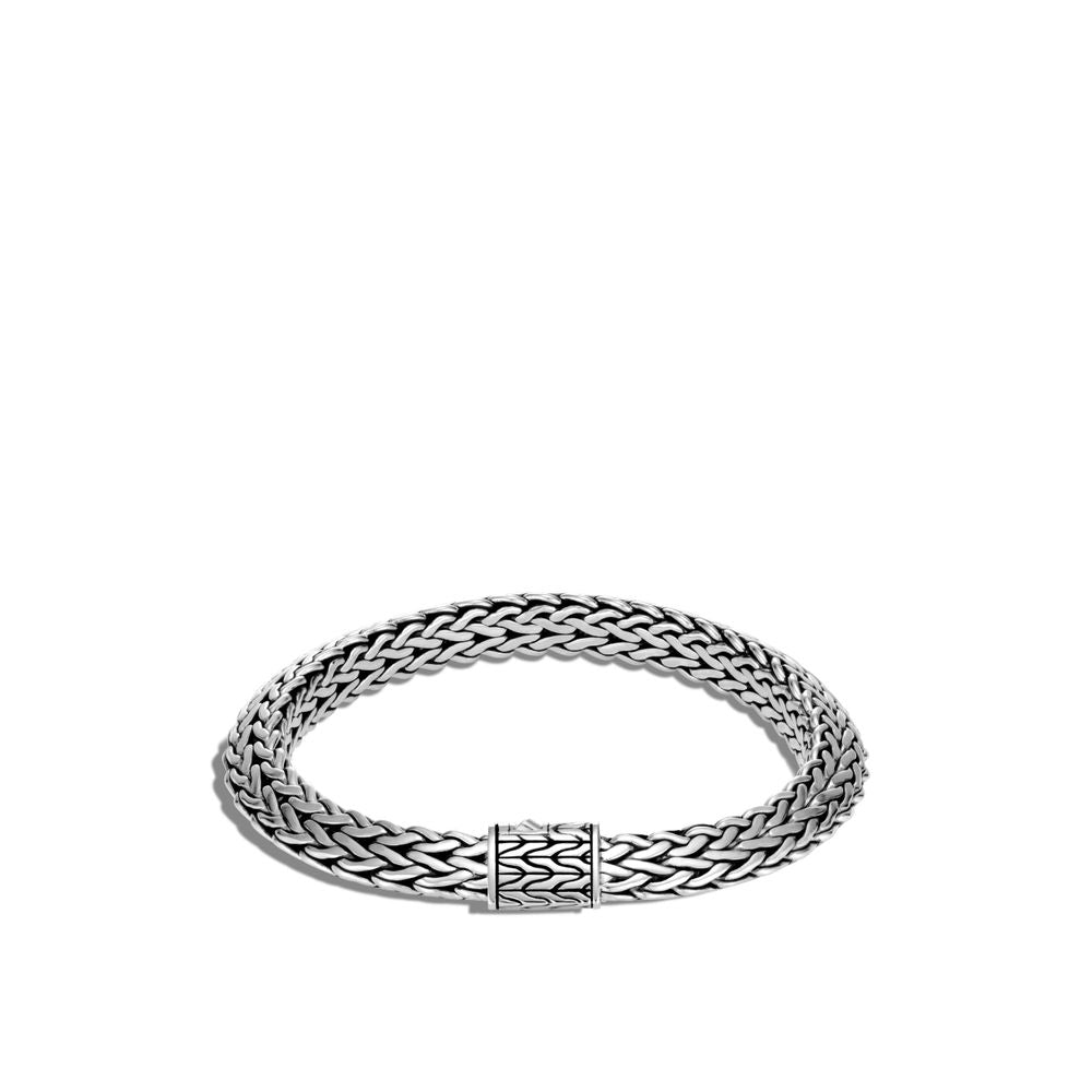 Tiga Classic Chain 8MM Bracelet in Silver