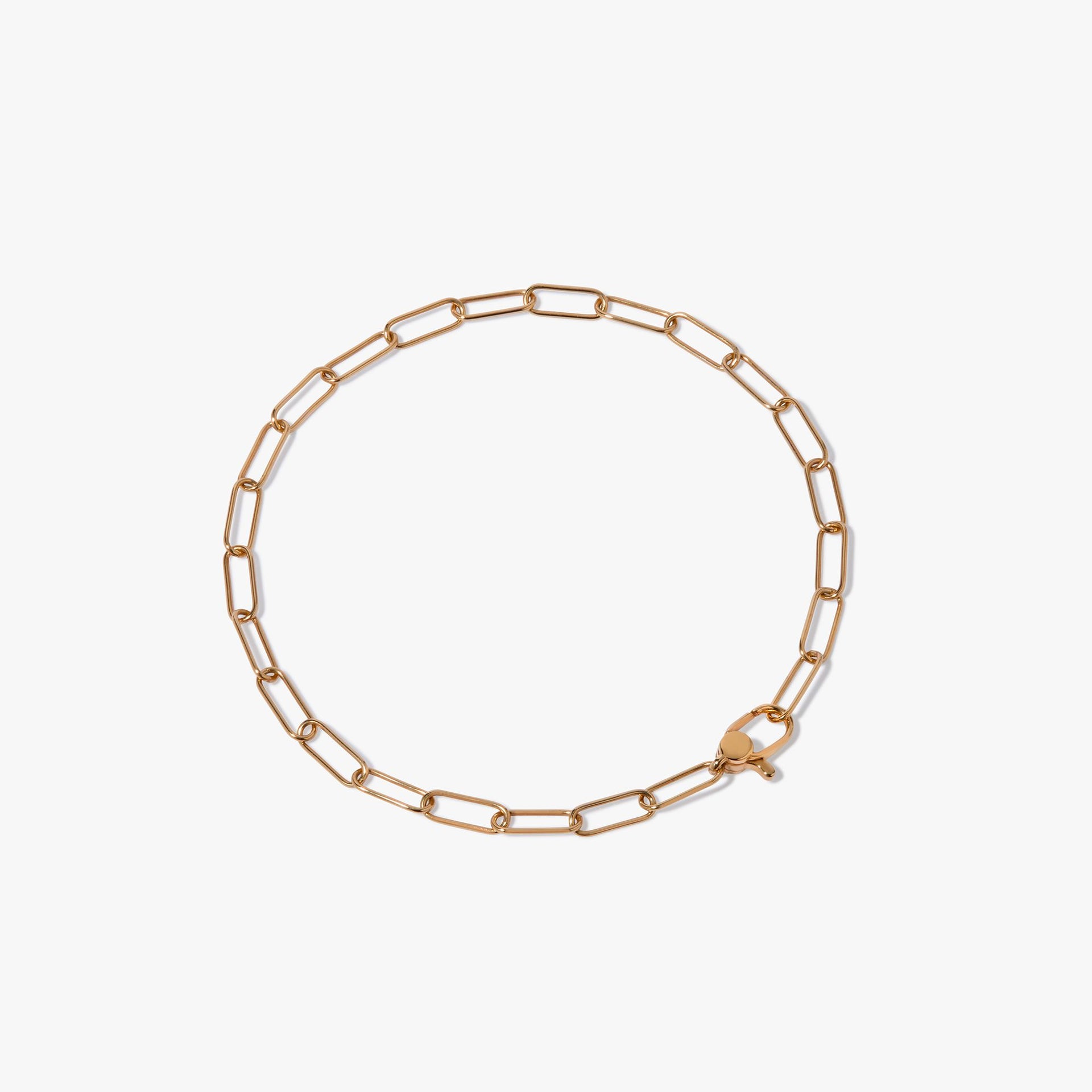 Mini Cable Long Chain Bracelet