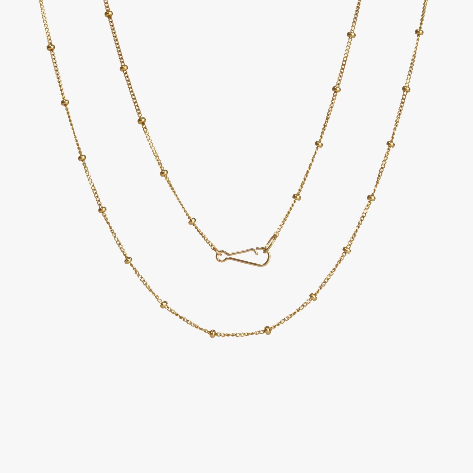 Saturn Long Chain Necklace
