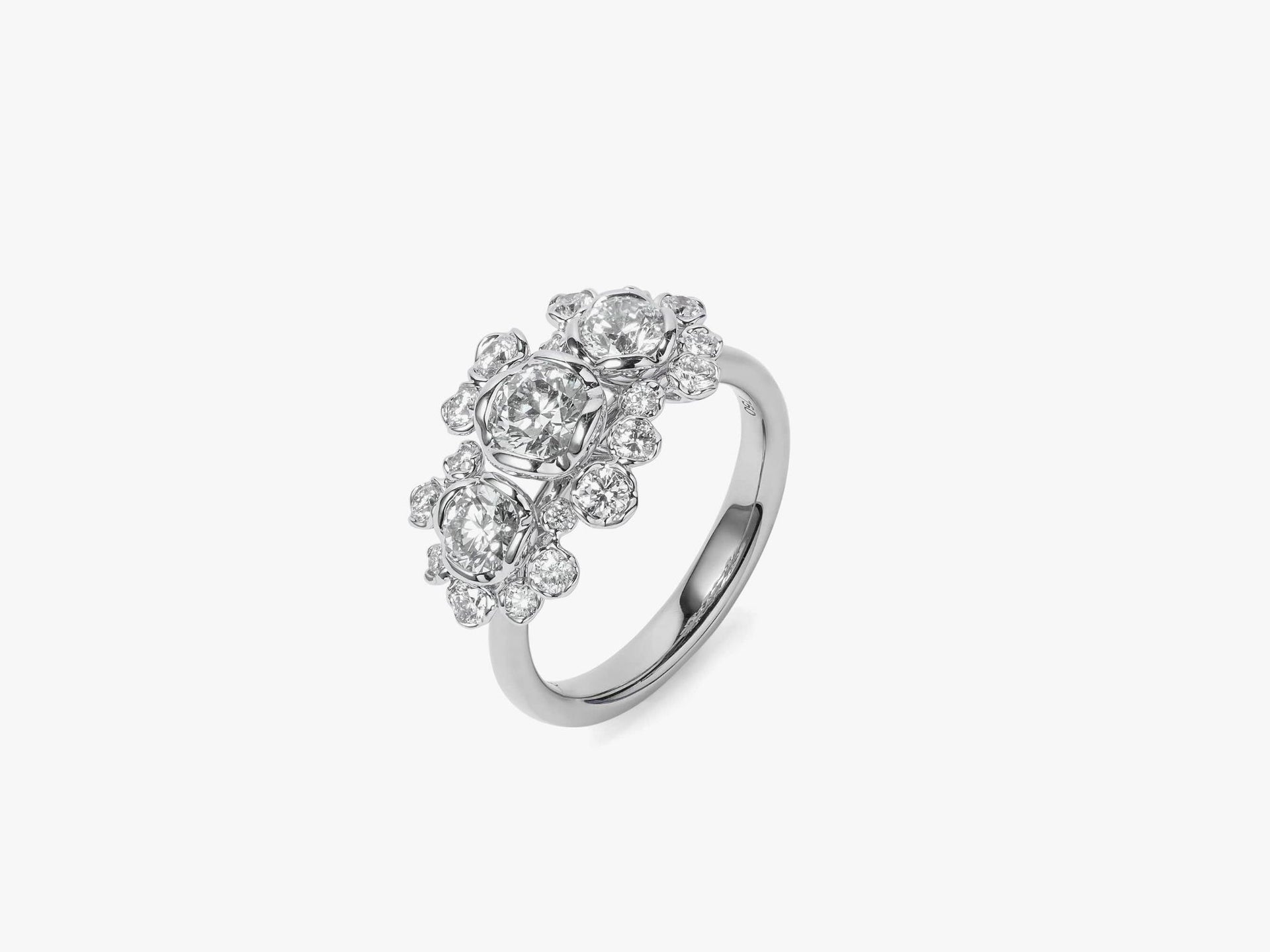 Marguerite Diamond Engagement Ring