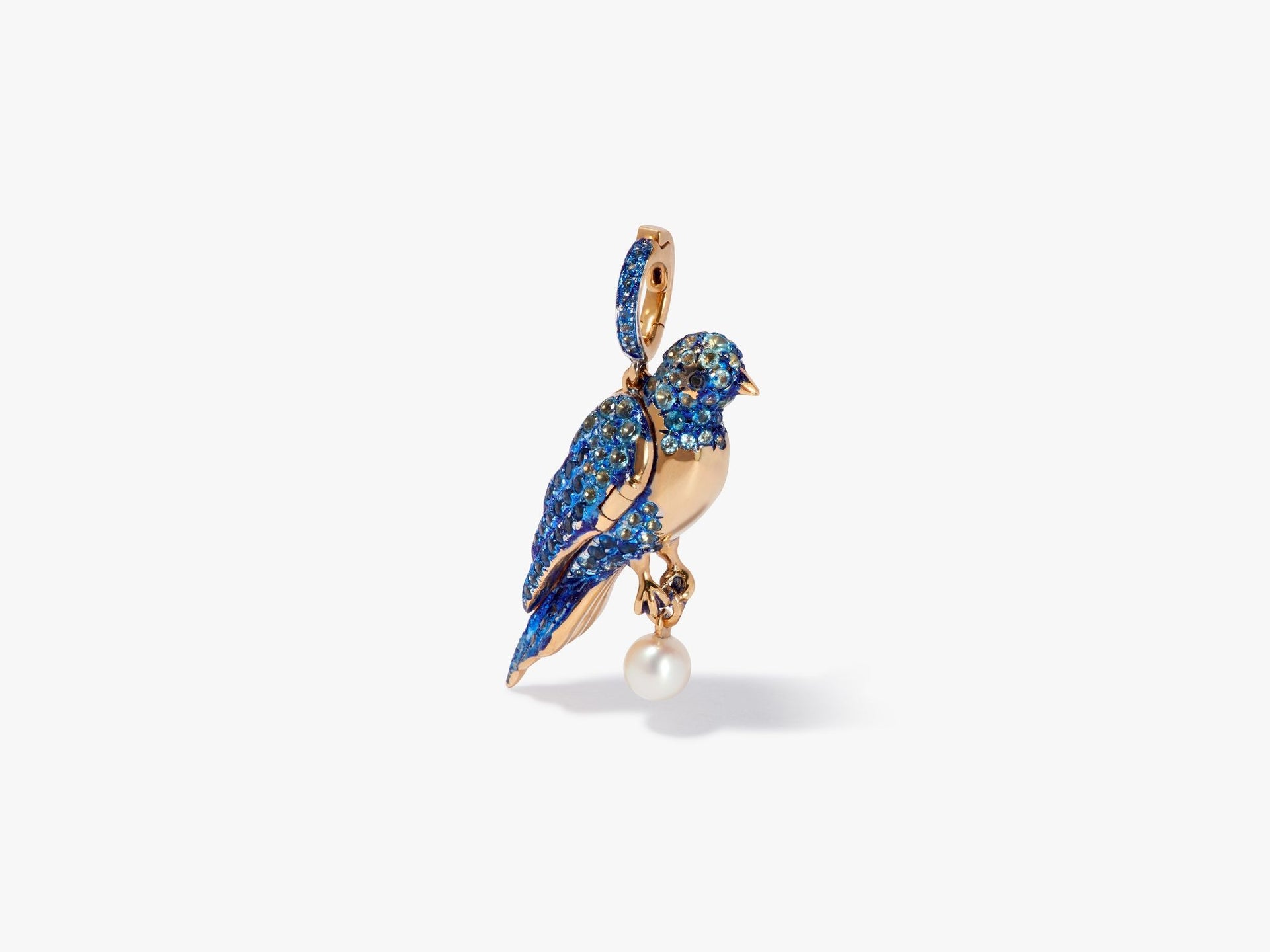 Mythology Bluebird Charm Pendant