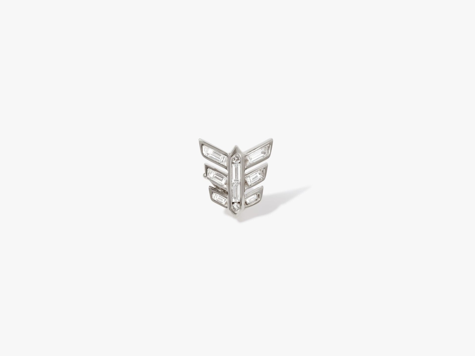 Flight Feather Stud Earring
