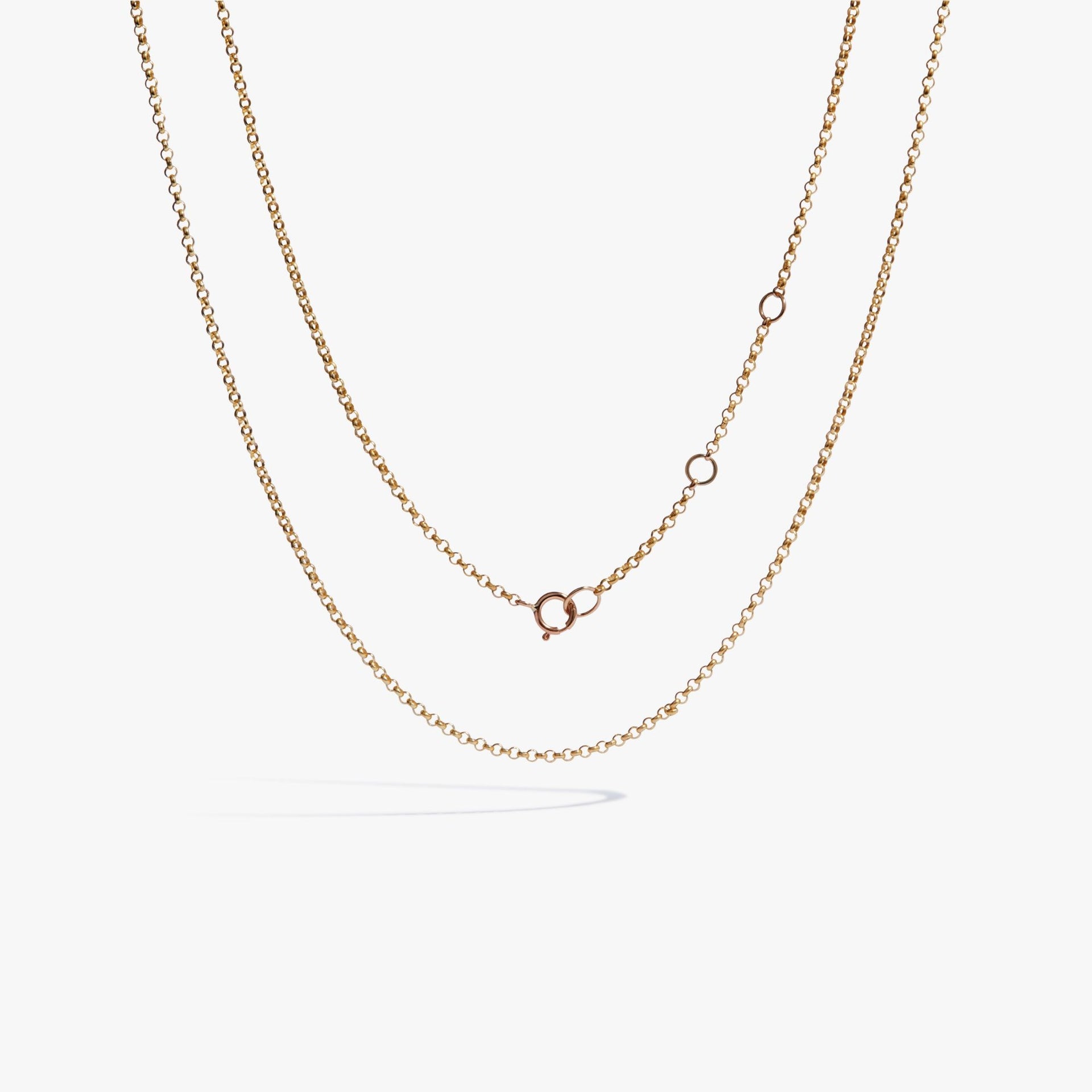 Gold Mini Belcher Chain