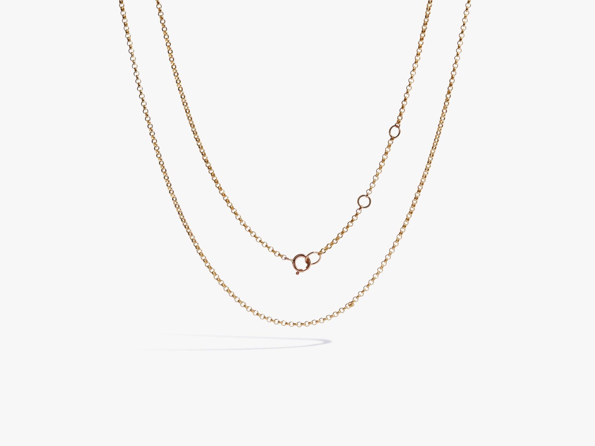 Gold Mini Belcher Chain