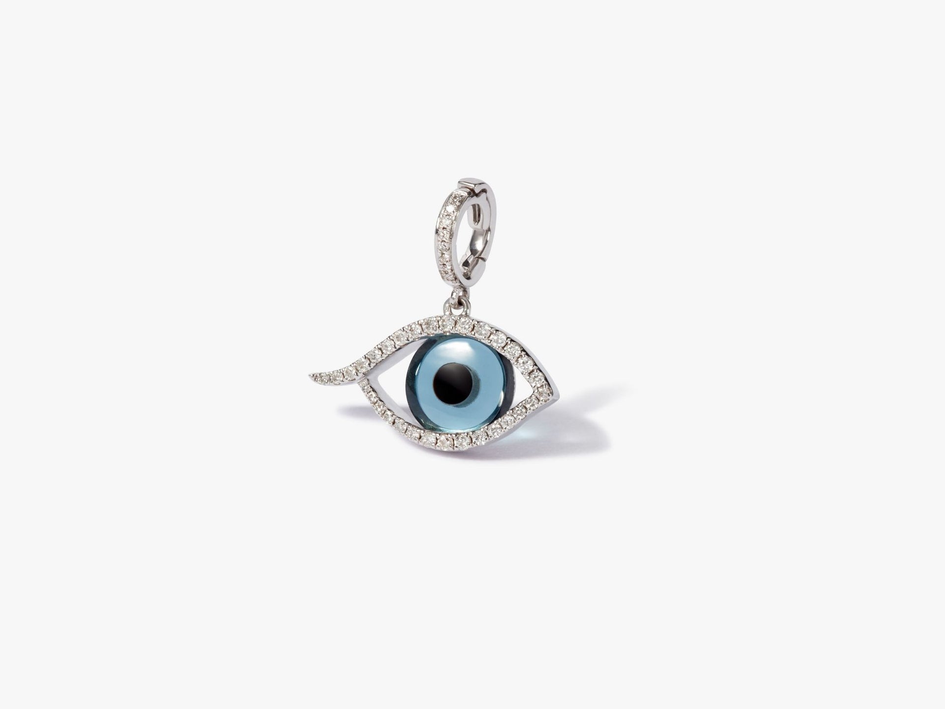 Mythology Evil Eye Left Charm Pendant