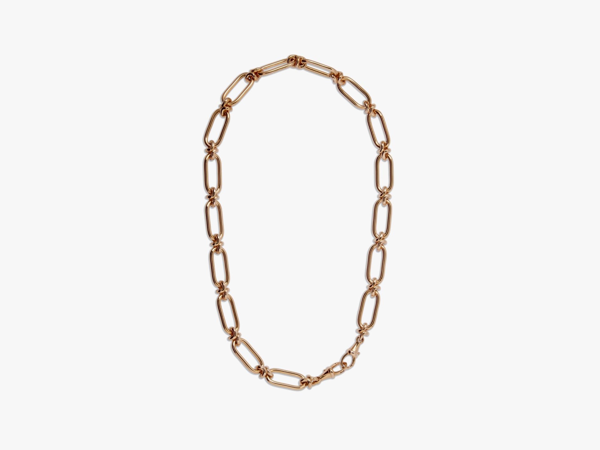 Knuckle Heavy Chain Necklace