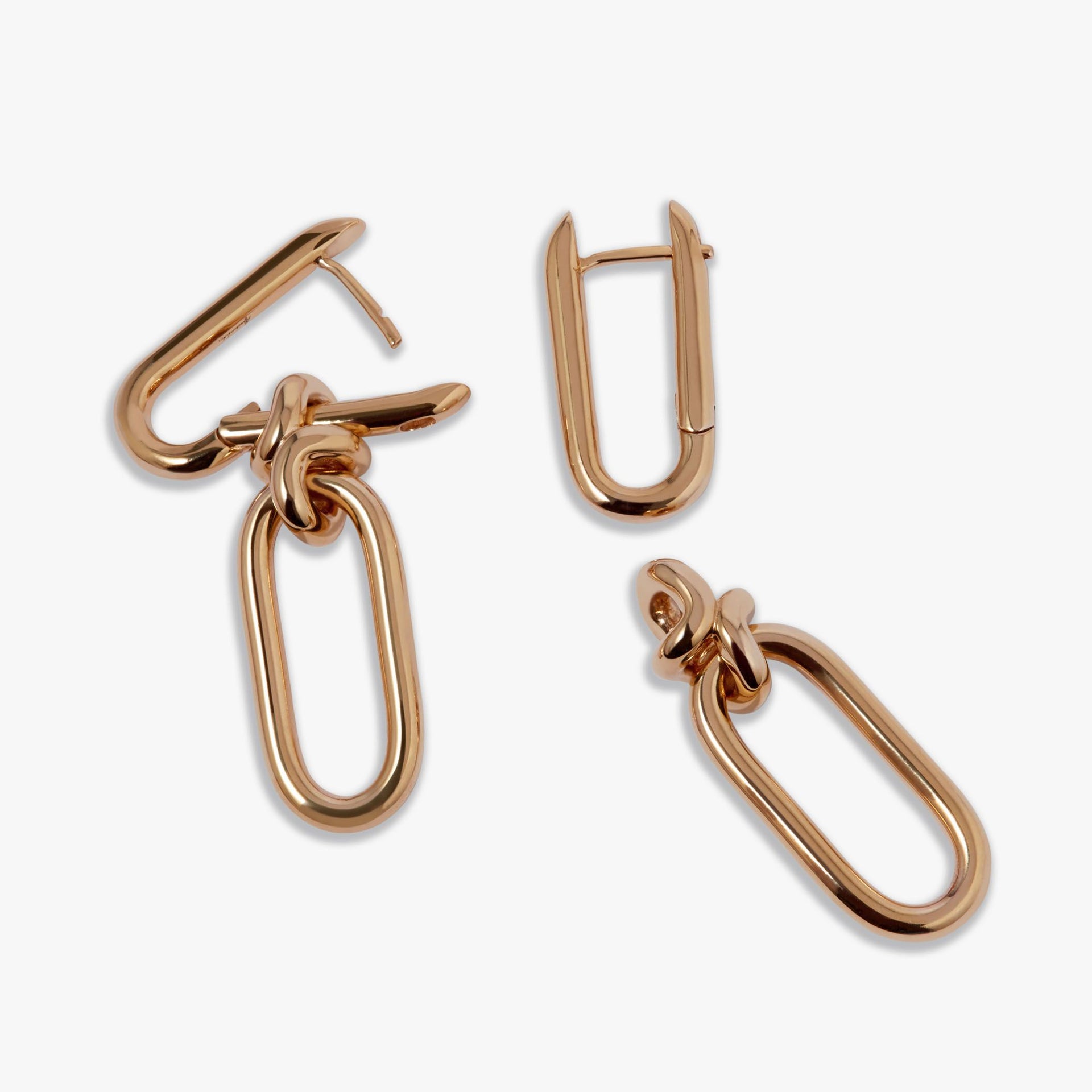 Knuckle Double Hoop Earrings