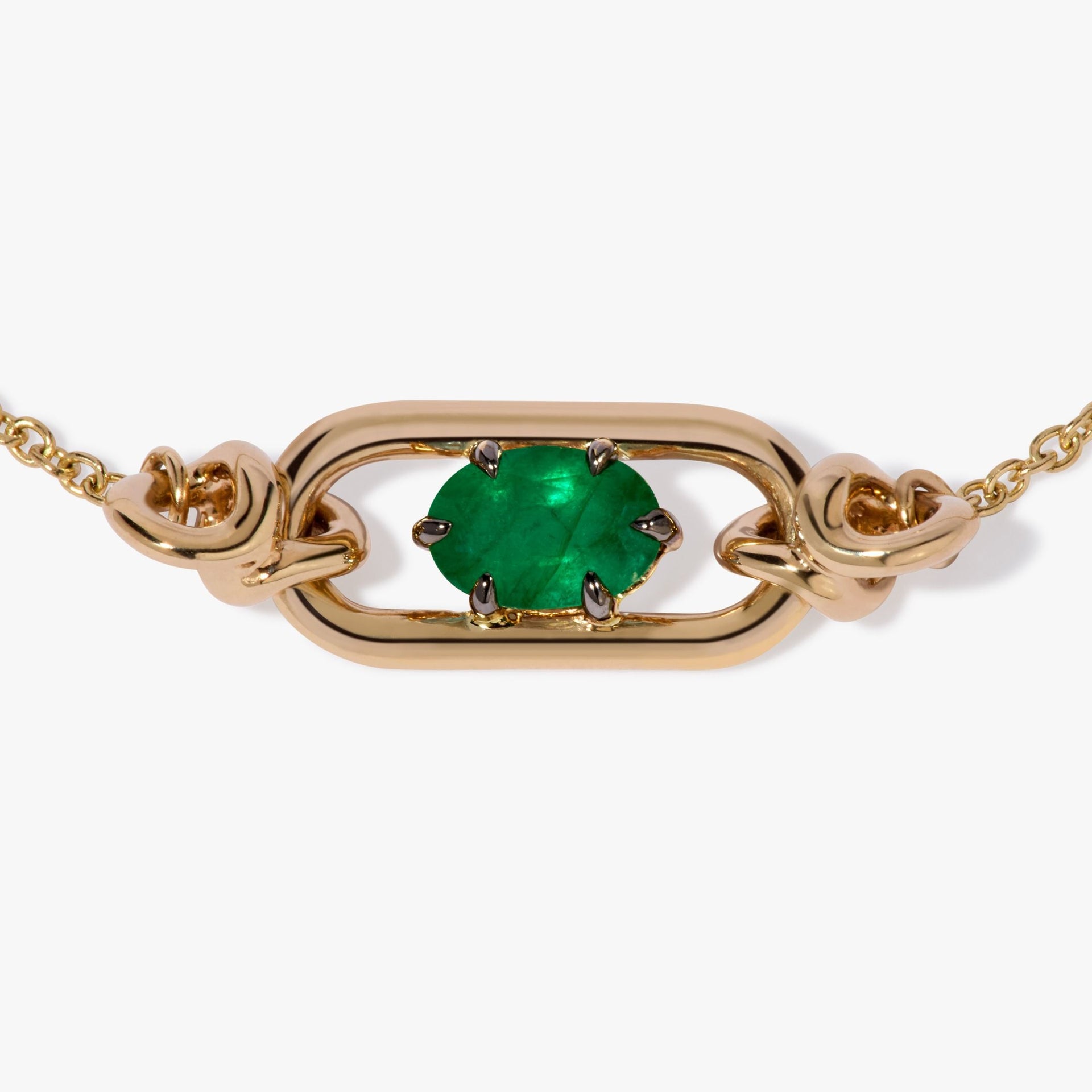 Gem Set Emerald May Bracelet