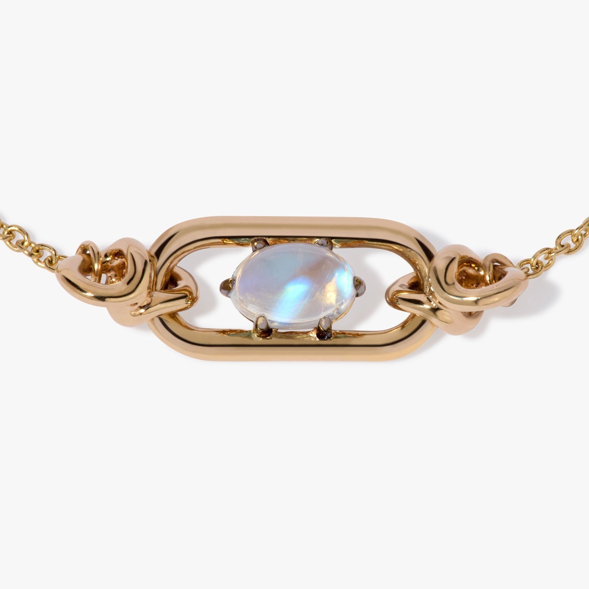 Gem Set Moonstone June Bracelet