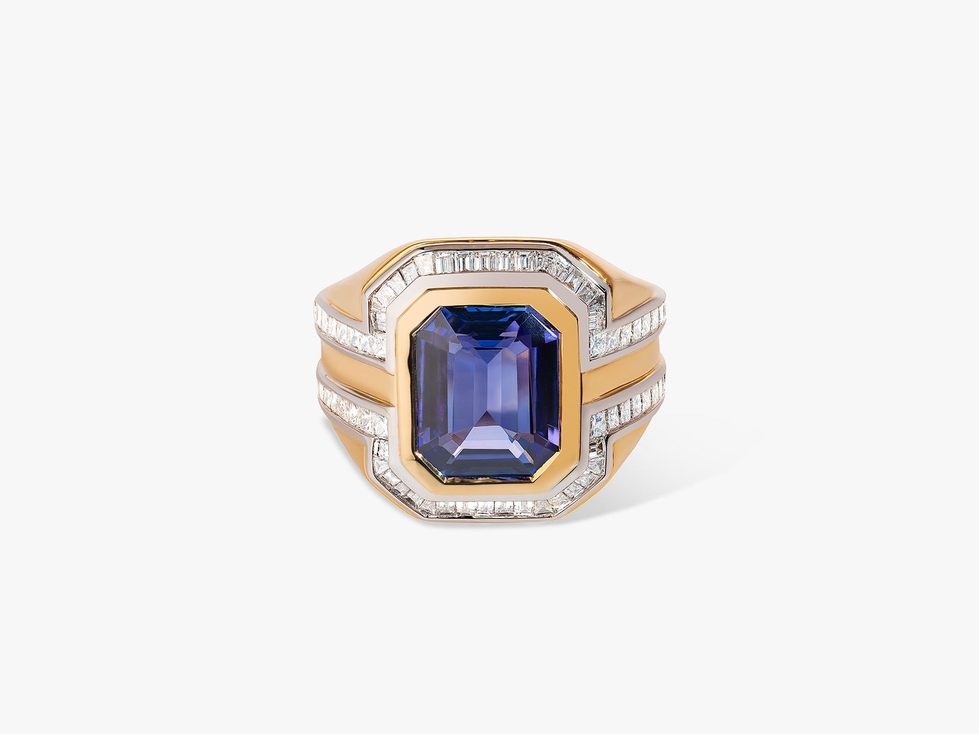 Tanzanite & Diamond Ring