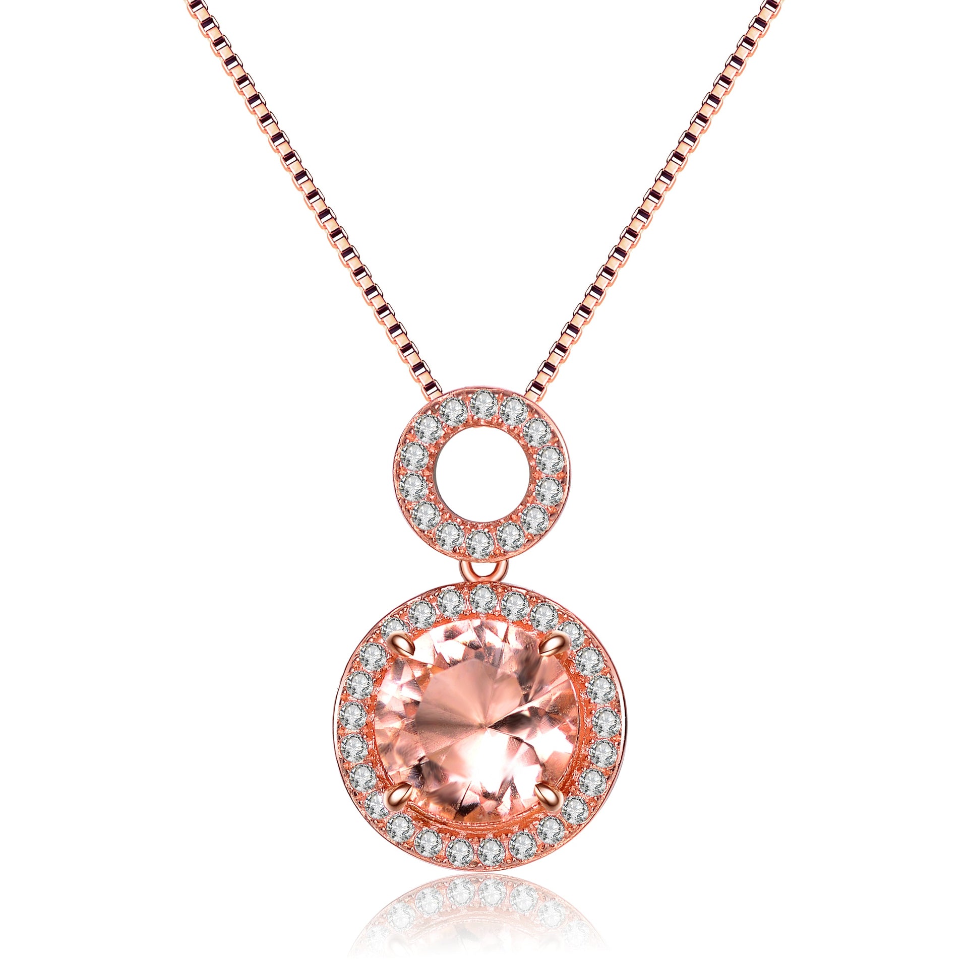 Gv Sterling Silver Cubic Zirconia Pendant