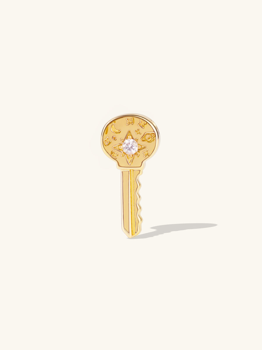 Universe Key Gold Charm