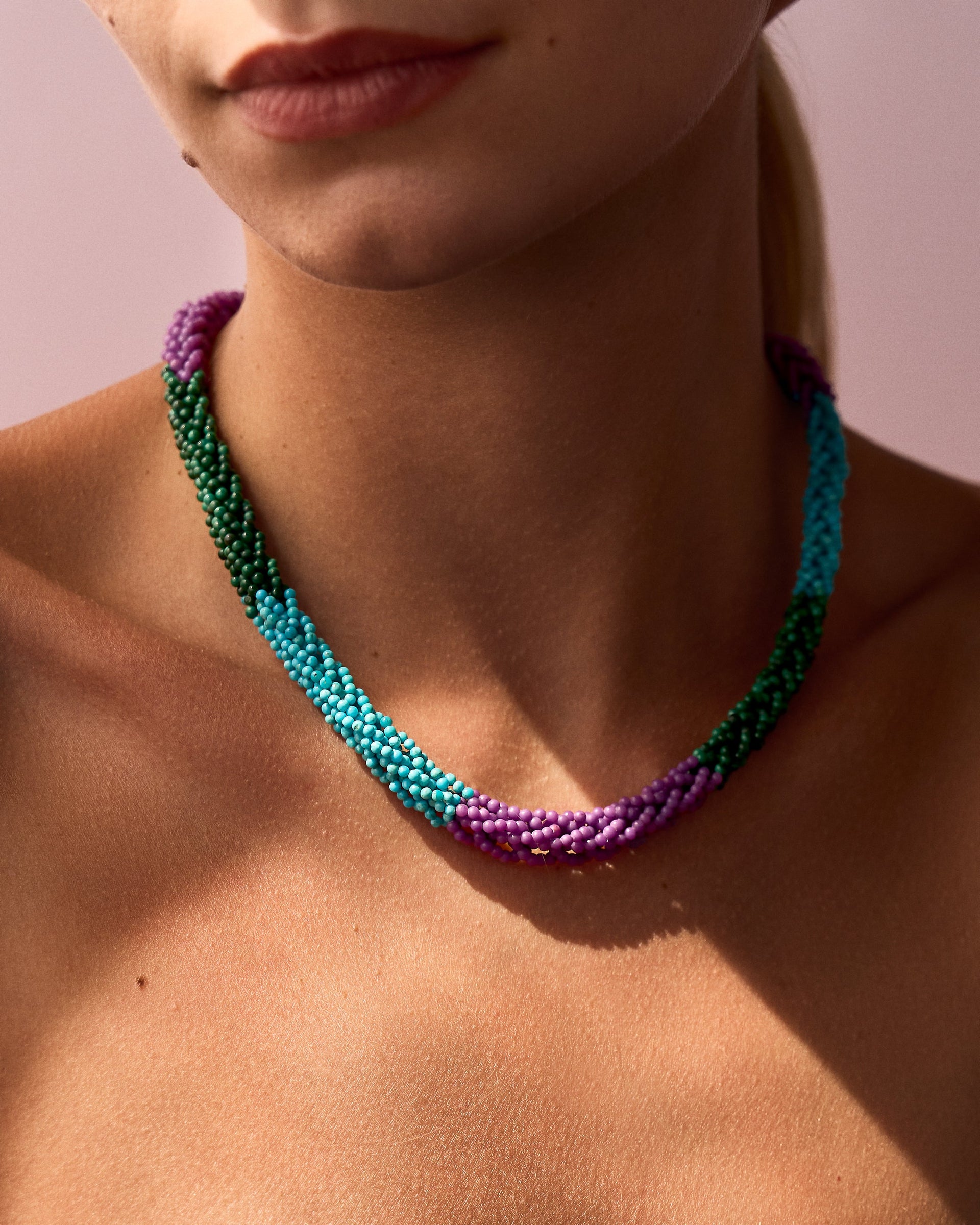 Bead Rope Necklace