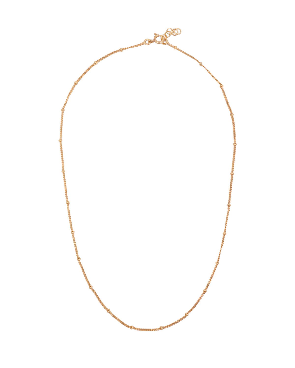 DOTTED GOLD CHAIN