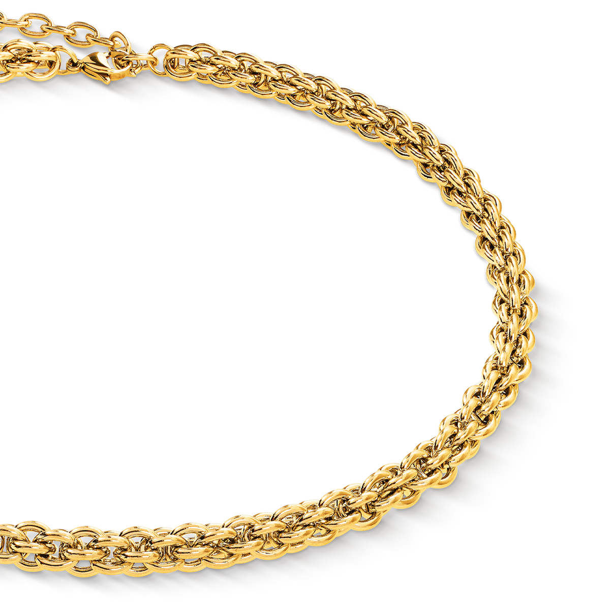 Necklace Mesh Chain Classic gold