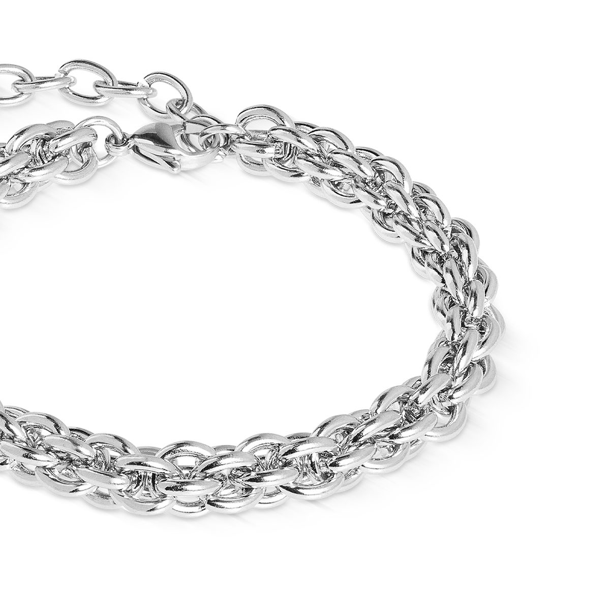 Bracelet Mesh Chain Classic silver