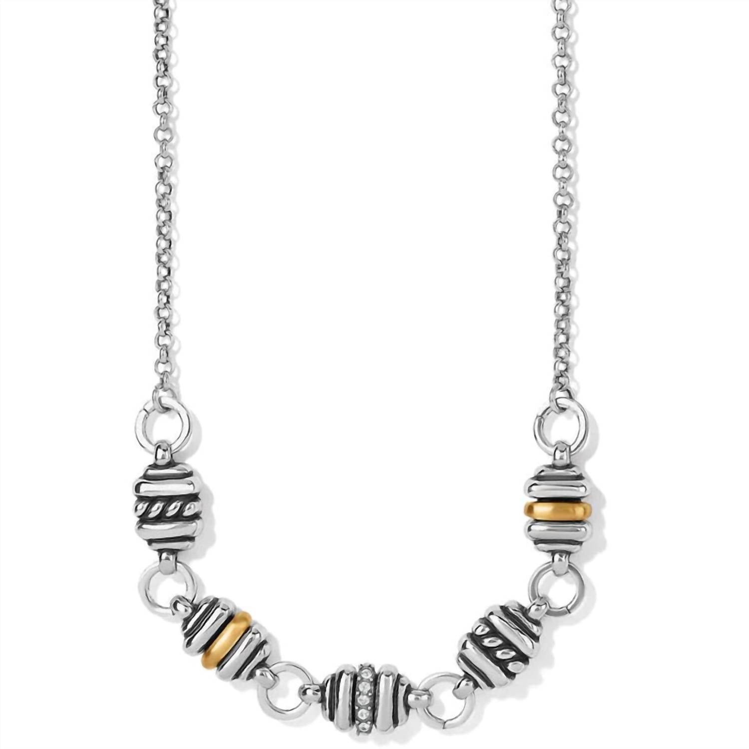 Women's Charlotte Necklace In Silver-gold