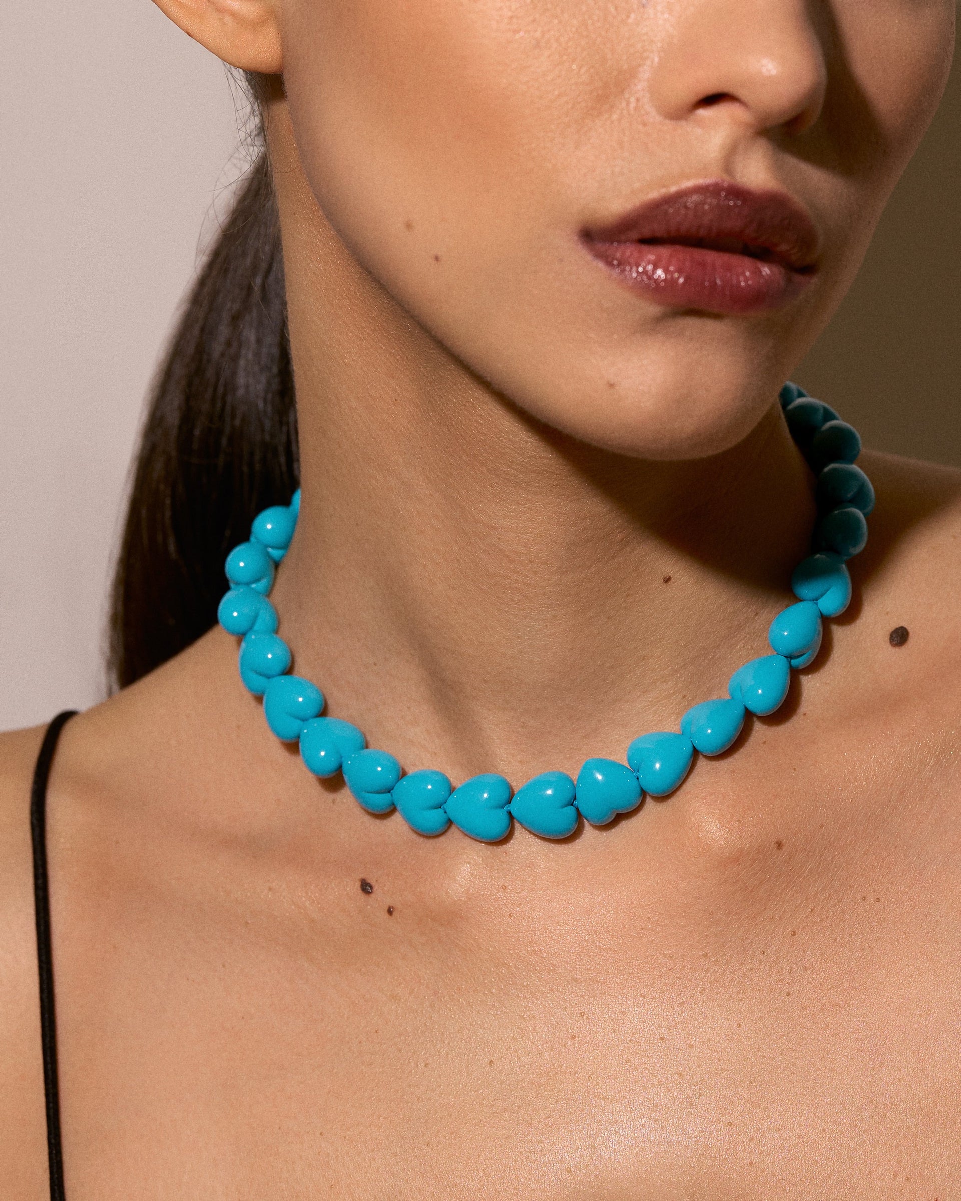 Oversized Heart Beads