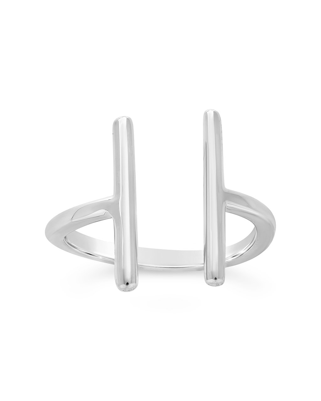Sterling Silver Parallel Bar Ring