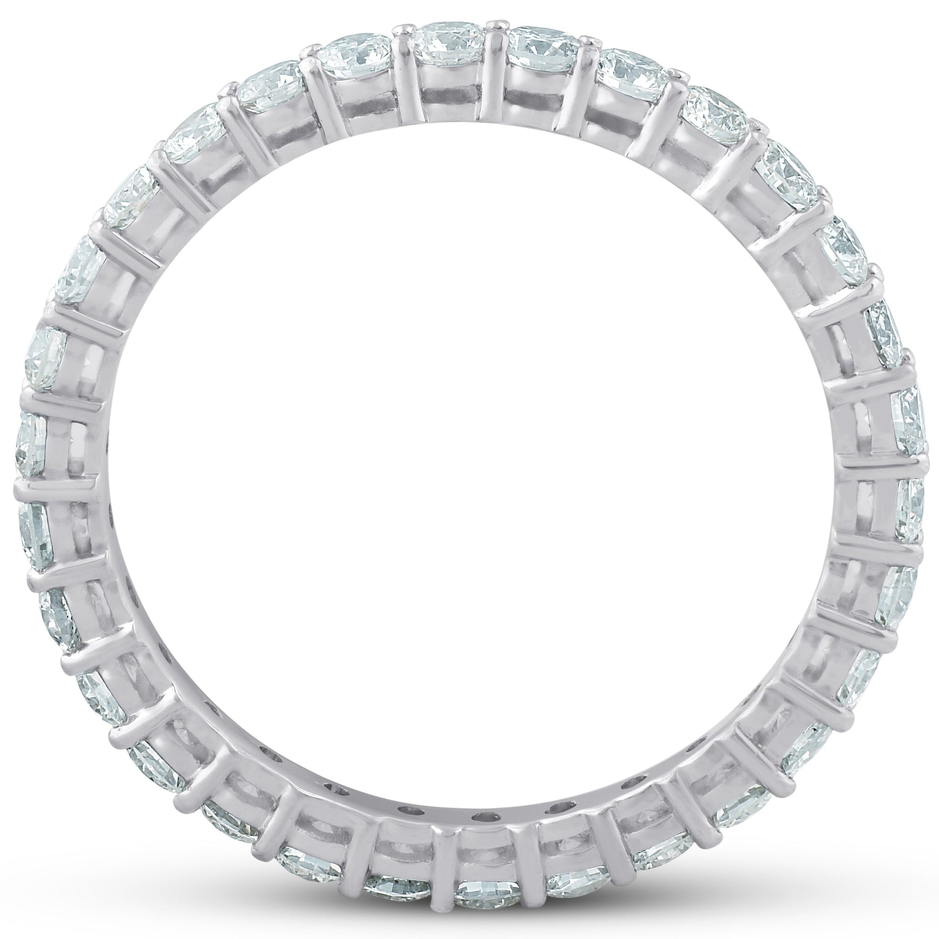 1ct Diamond Eternity Ring 14k White Gold