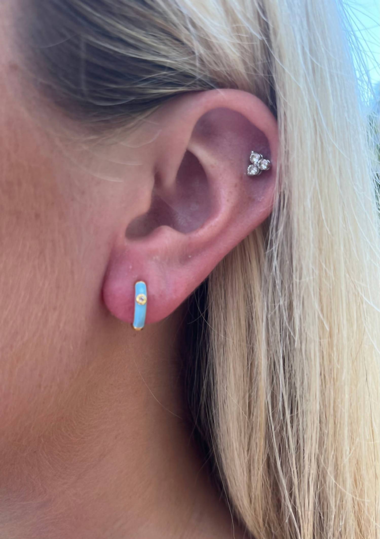 Women's 10 Things I Love About Hoops In Light Blue