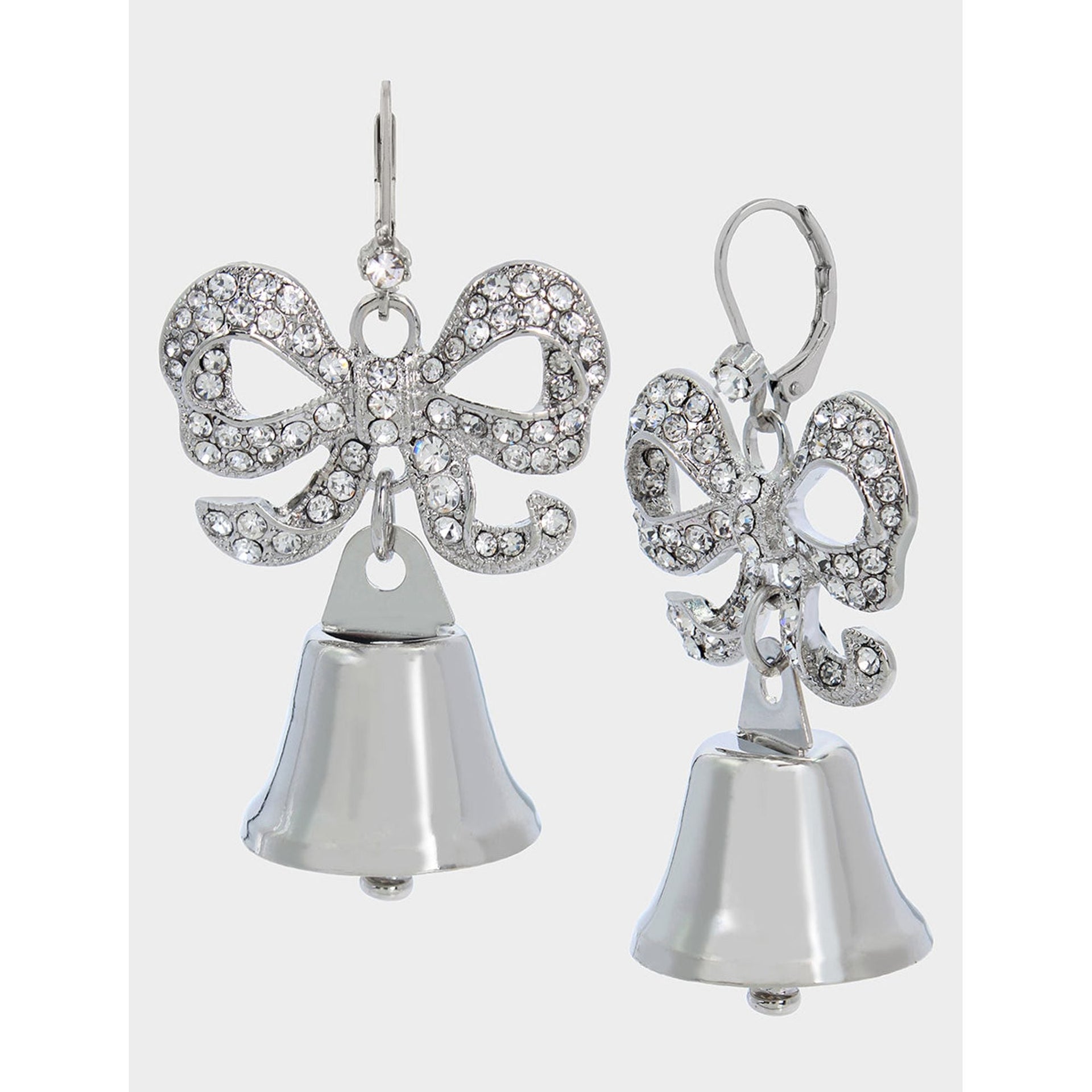 pre-nup Bell Earrings Crystal