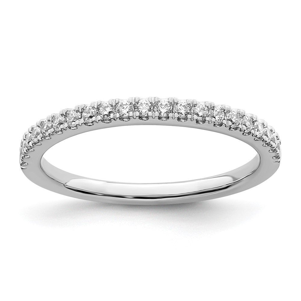 14k Gold Lab Grown Diamond Wedding Band Ring 1/4ct Clarity- VS Color- G-H