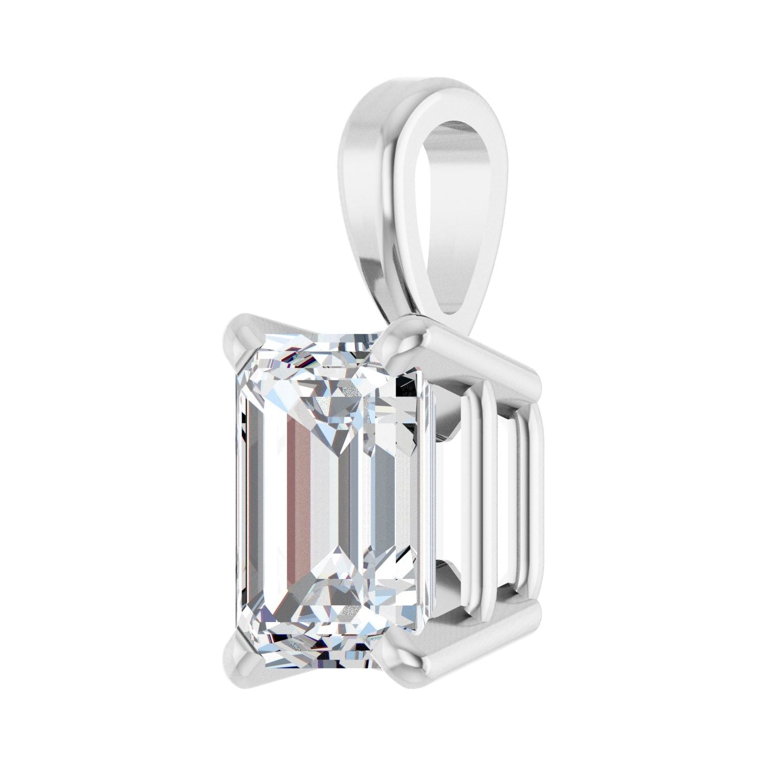 14k Gold 1/3 CT Lab-grown Diamond Pendant