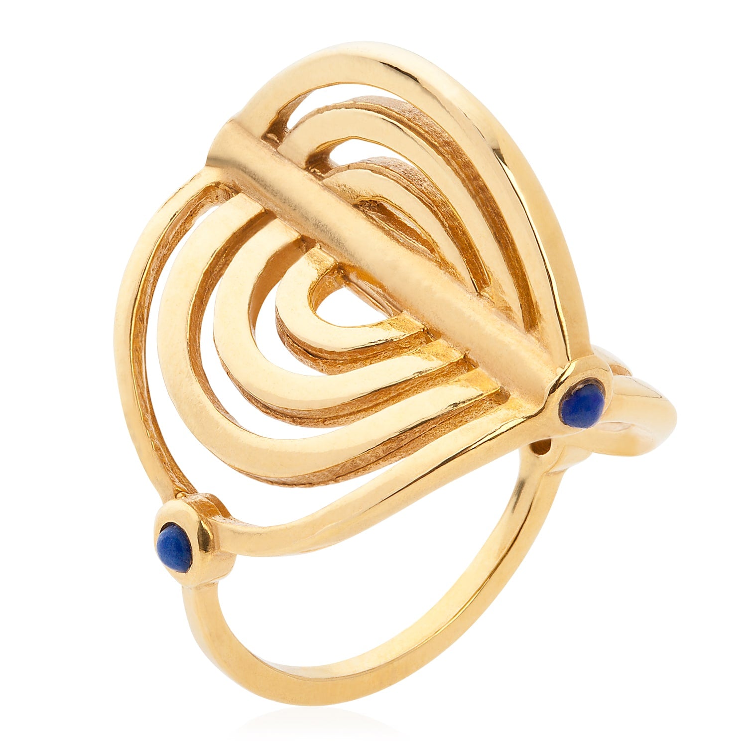 Lapis Lazuli Ring Gold