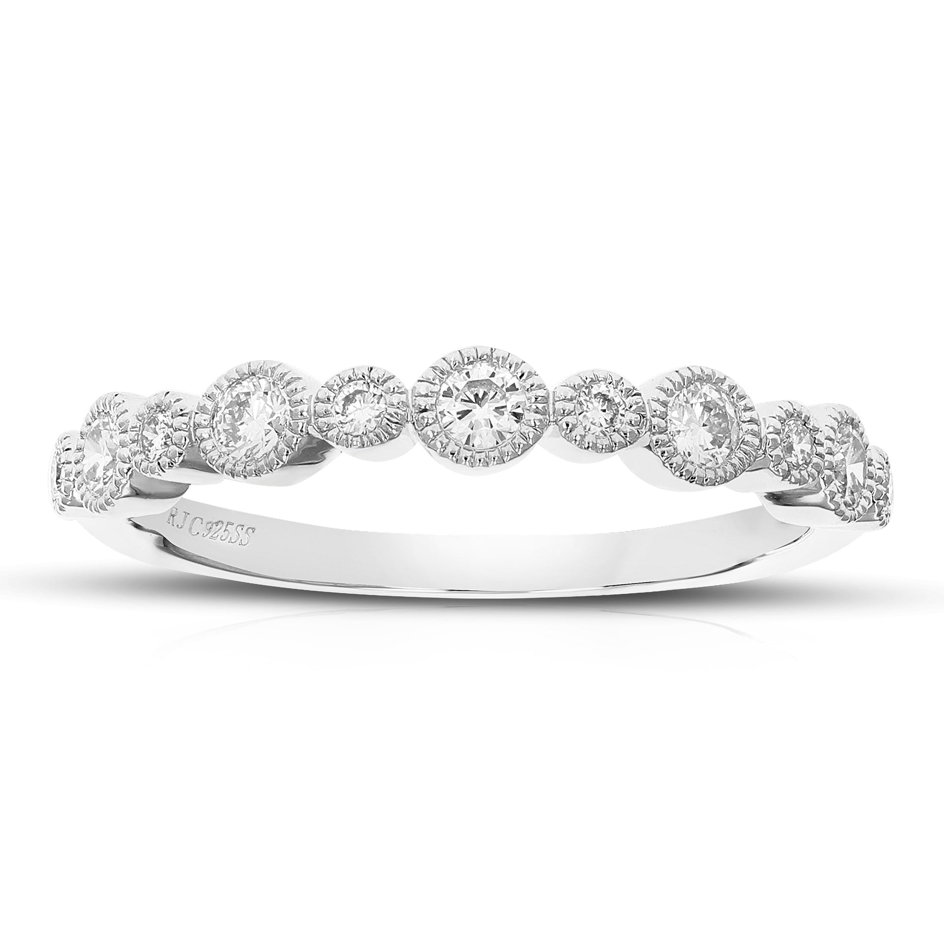 1/3 cttw Round Cut Lab Grown Diamond Engagement Ring .925 Sterling Silver